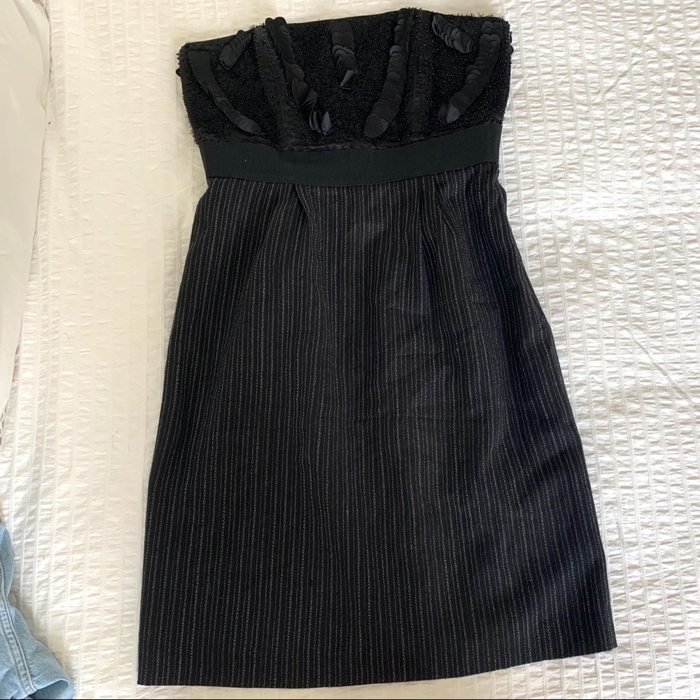 Alberta Ferreti Strapless Dress